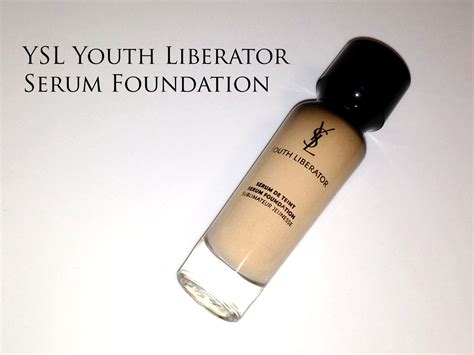 ysl youth liberator serum foundation review singapore|youth liberator foundation review.